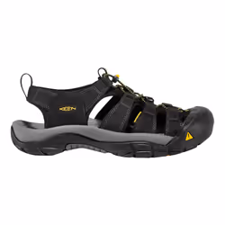 KEEN Newport H2, Male, Adult, Black, Monochromatic, Rubber, Polyester