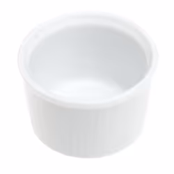 Pillivuyt Classic 1 ounce Pleated Ramekin Set of 6 White