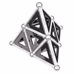 Geomag Panels Black&White 68 pcs Neodymium magnet toy - Additional view 5