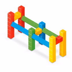 Geomag MagiCube Green Line Neodymium magnet toy - Additional view 6