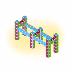 Geomag MagiCube Free Building 64