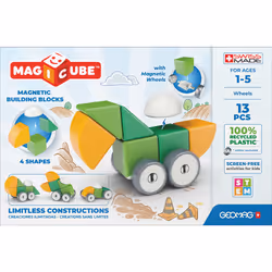 Geomag MagiCube 4 Shapes Recycled Wheels