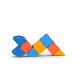 Geomag MagiCube Shapes Recycled Animals - Additional view 4
