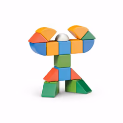 Geomag Magicube Shapes Recycled Little World 25 pcs - Additional view 2