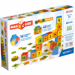 Geomag MagiCube Math Building Recycled Clips, 3 yr(s), Multicolour