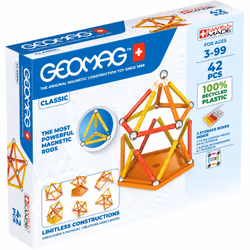 Geomag Classic GM271, Neodymium magnet toy, 3 yr(s), Multicolour