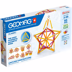 Geomag Classic GM273, Neodymium magnet toy, 3 yr(s), Multicolour