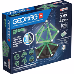 Geomag Glow Recycled, Neodymium magnet toy, 3 yr(s), Multicolour