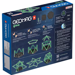 Geomag Glow Recycled Neodymium magnet toy