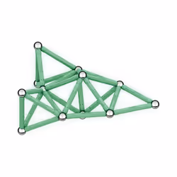 Geomag Glow Recycled Neodymium magnet toy - Additional view 7