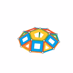 Geomag SuperColor Panels Recycled Neodymium magnet toy - Additional view 8