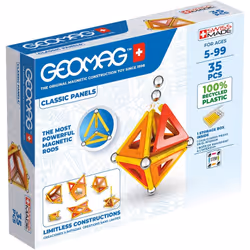 Geomag Classic GM470, Neodymium magnet toy, 5 yr(s), Orange, Red
