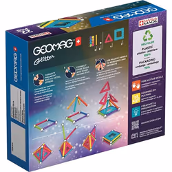 Geomag Glitter Panels Recycled Neodymium magnet toy