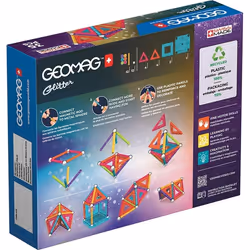 Geomag Glitter Panels Recycled Neodymium magnet toy