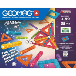 Geomag Glitter Panels Recycled Neodymium magnet toy