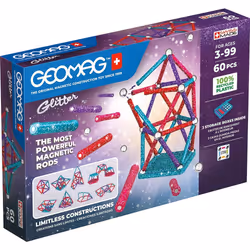 Geomag Glitter Recycled, Neodymium magnet toy, 3 yr(s), Multicolour