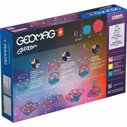 Geomag Glitter Recycled Neodymium magnet toy