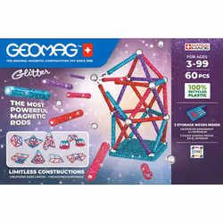 Geomag Glitter Recycled Neodymium magnet toy