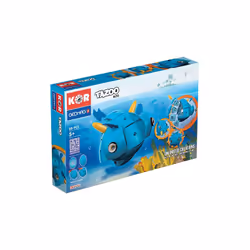 Geomag Tazoo Beto 68 pcs, Neodymium magnet toy, 5 yr(s), Blue