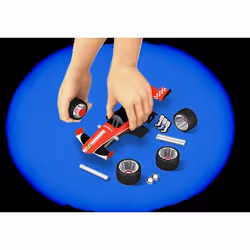 Geomag Wheels Red Team Speed 25 pcs Neodymium magnet toy