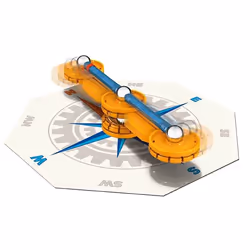 Geomag Mechanics maak je eigen kompas - 21 pcs