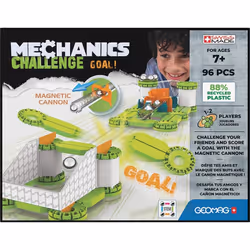 Geomag Mechanics Recycled Challenge Goal! Neodymium magnet toy