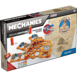 Geomag Special Edition 784 - Leonardo Multiple Cannon - Magnetic Constructions - Leonardo Da Vinci Machines for Children - 266-Piece Box