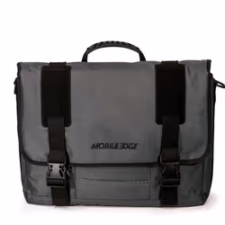 Mobile Edge The Graphite Messenger, Messenger case, 43.9 cm (17.3"), Shoulder strap, 952 g