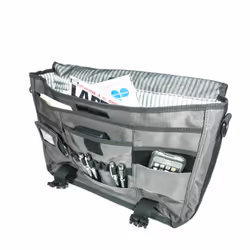Mobile Edge The Graphite Messenger 43.9 cm (17.3") Messenger case Black, Graphite
