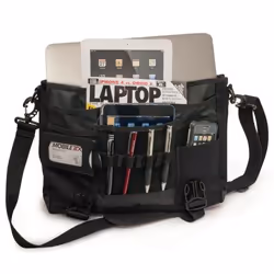 Mobile Edge MEUME1 laptop case 38.1 cm (15") Messenger case Black