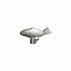 405093480 Fish Lid Knob Cast Iron