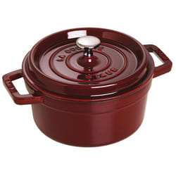 Staub Cast Iron 2.75-qt Round Cocotte - Grenadine  Made in France