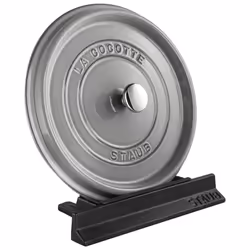 Staub Cast Iron Lid Holder - Black  Made in France