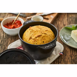 Staub Cast Iron 1.5-qt Petite French Oven - Matte Black  Made in France