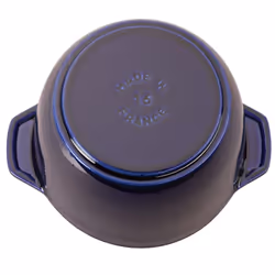 Staub Cast Iron 1.5-qt Petite French Oven - Dark Blue  Made in France