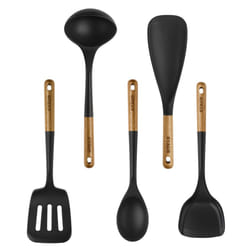 Staub Silicone Cooking Utensils  5  Black