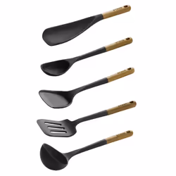 Staub Silicone Cooking Utensils  5  Black