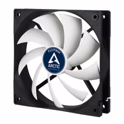 ARCTIC F12 PWM 4-Pin PWM fan with standard case, Fan, 12 cm, 600 RPM, 1350 RPM, 0.3 sone, 90.1 m³/h