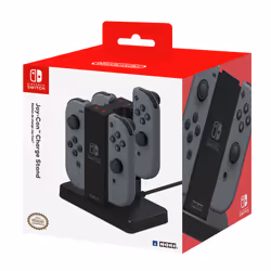 Hori Joy-Con Charge Stand, Nintendo Switch, Indoor, Black