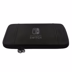 Hori NSW-089U, Hardshell case, Nintendo, Black, Nintendo Switch, Dust resistant, Scratch resistant, Zipper