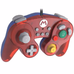Hori Battle Pad (Mario) Blue, Red, Translucent USB Gamepad Nintendo Switch