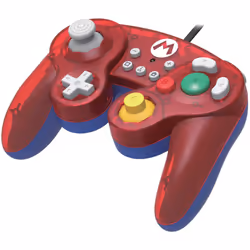 Hori Battle Pad (Mario) Blue, Red, Translucent USB Gamepad Nintendo Switch