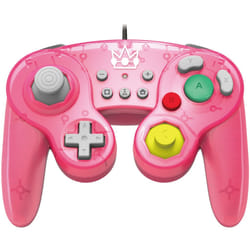 Hori Battle Pad (Peach) Pink USB Gamepad Analogue / Digital Nintendo Switch