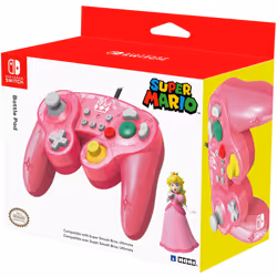 Hori Battle Pad (Peach) Pink USB Gamepad Analogue / Digital Nintendo Switch - Additional view 7