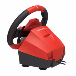 Hori Mario Kart Racing Wheel Pro Deluxe Black, Red USB Steering wheel + Pedals Analogue Nintendo Switch - Additional view 4