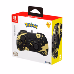 Hori HORIPAD Mini (Pokémon: Pikachu Black & Gold) - Additional view 4