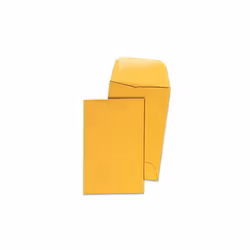 Universal 35300 Kraft Coin Envelope- #1- Light Brown- 500/Box