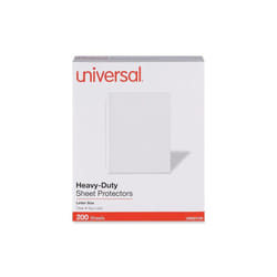 Universal UNV21134 Heavyweight Sheet Protectors - Pack of 200