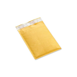 Universal UNV4087885 No. 7 Self Adhesive Closure Peel Seal Strip Cushioned Mailer, Gold - Pack of 50