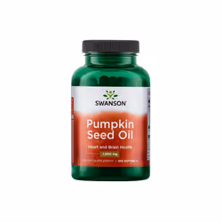 Swanson Premium Pumpkin Seed Oil Softgels 1000Mg 100 Capsules